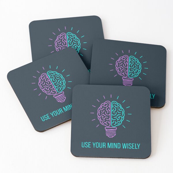 Item preview, Neon Lightbulb with Brain and Motivational Message designed and sold by SplashTastic.