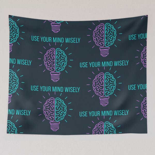 Item preview, Neon Lightbulb with Brain and Motivational Message designed and sold by SplashTastic.
