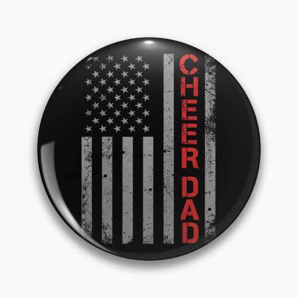Artikelvorschau, Cheer Dad Vintage Patriotischer Vater Cheerleader entworfen und verkauft von hwcsklrx75.
