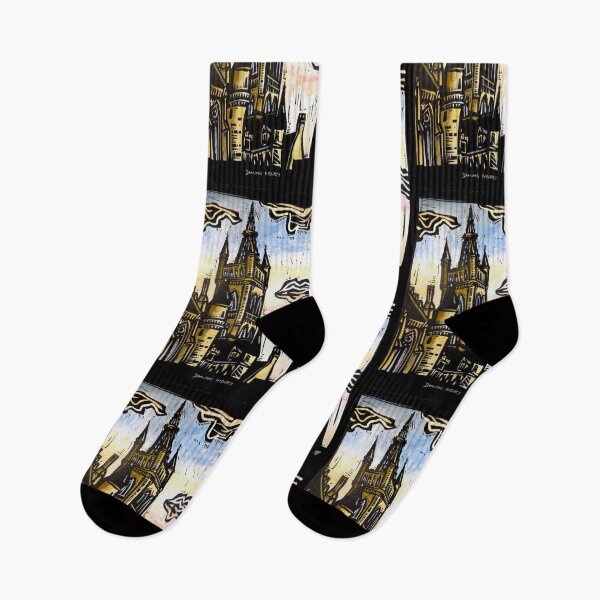 Item preview, Glasgow University Tower at Sunrise by Damian Henry designed and sold by DamianHenry.