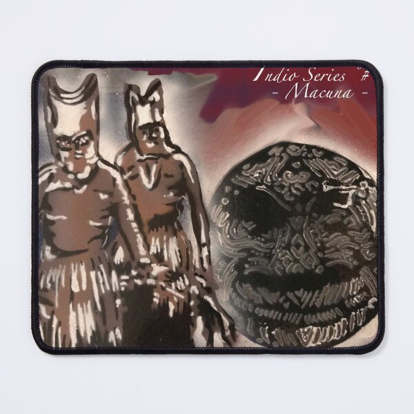 Item preview, Two Macuna Indians with traditional masks designed and sold by marysfarbklecks.