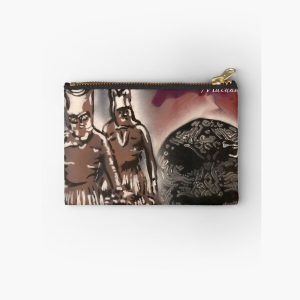 Item preview, Two Macuna Indians with traditional masks designed and sold by marysfarbklecks.