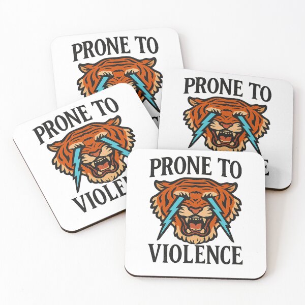 Item preview, Prone to Violence  designed and sold by CHARLI⭐️⭐️⭐️⭐️⭐️.