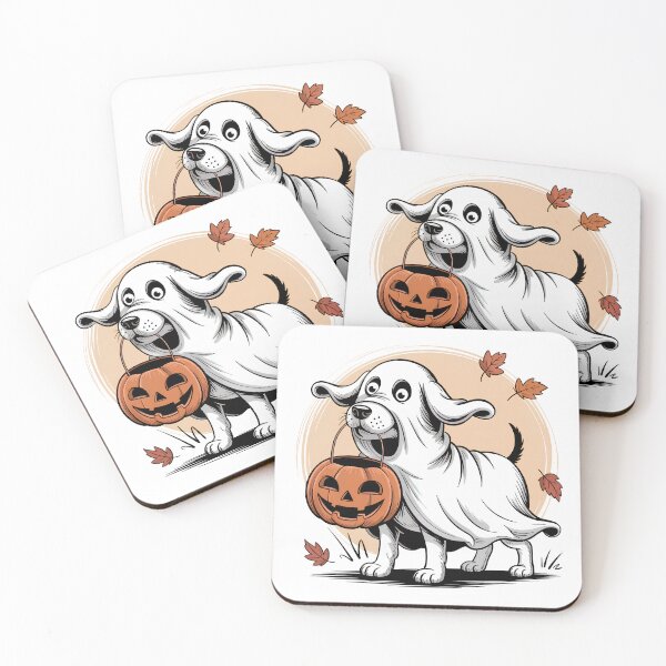 Item preview, Fall dog with jack o lantern, Halloween designed and sold by J-Style-Design.
