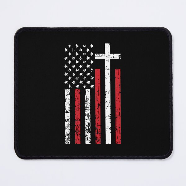 Item preview, American Flag Cross Christmas Patriotic Religious Christian designed and sold by hwcsklrx75.
