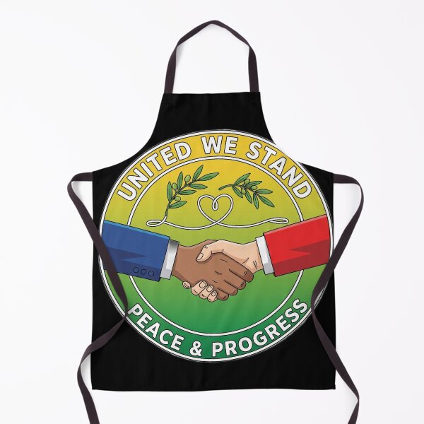 Item preview, United We Stand Peace Progress Handshake Olive Branch designed and sold by Owcomm.