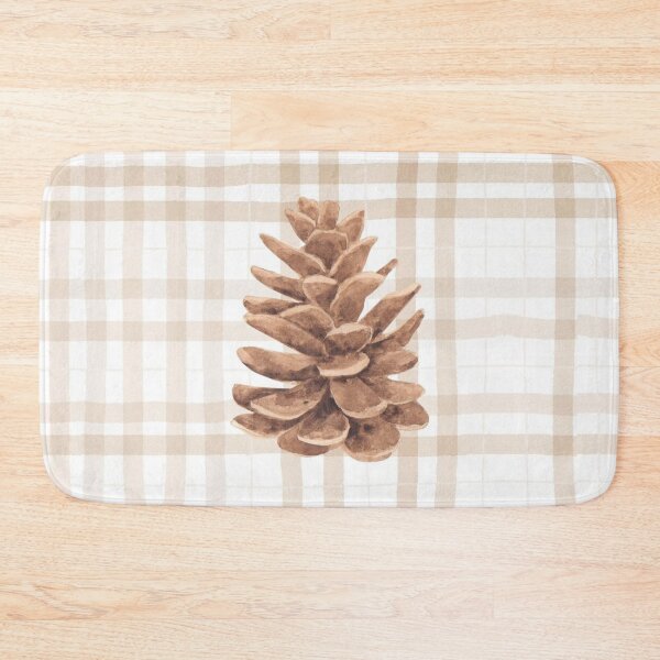 Item preview, Autumn Pine Watercolor Illustration designed and sold by moonna designs.
