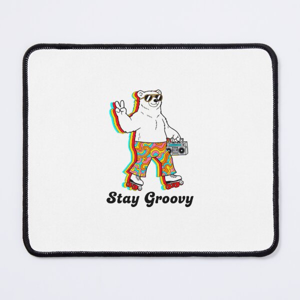 Item preview, Stay Groovy, 70s, 80s, Disco, retro, funnyfits70, Humor, Funny, retro, vintages, funny quotes, animal humor, designed and sold by FunnyFits70.