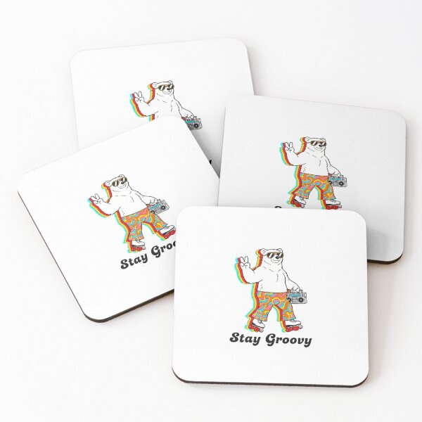 Item preview, Stay Groovy, 70s, 80s, Disco, retro, funnyfits70, Humor, Funny, retro, vintages, funny quotes, animal humor, designed and sold by FunnyFits70.