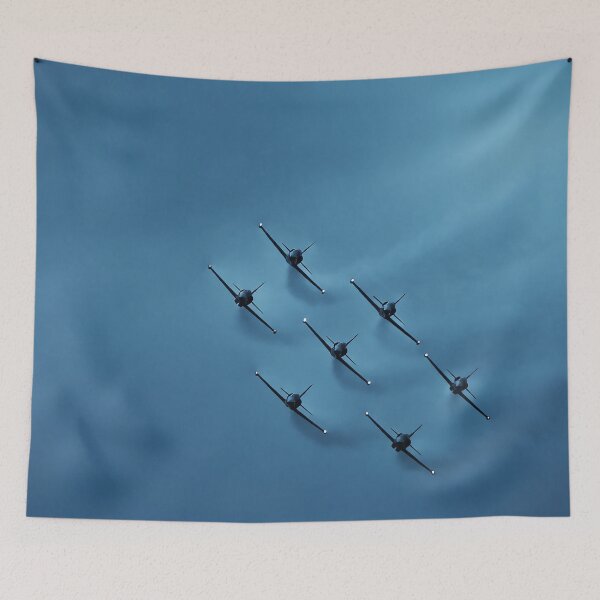 Item preview, Aerobatic Jet Team in V‑Formation — Airshow Photo Art designed and sold by Pjotre7.