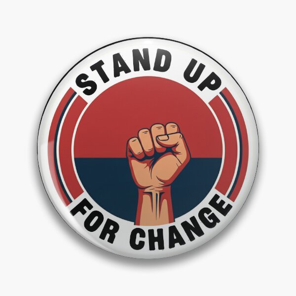 Item preview, Stand Up For Change Protest Fist Activism designed and sold by Owcomm.