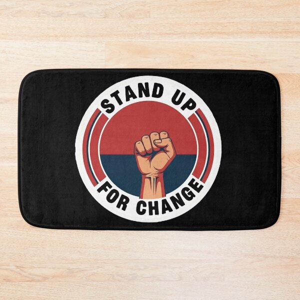 Item preview, Stand Up For Change Protest Fist Activism designed and sold by Owcomm.
