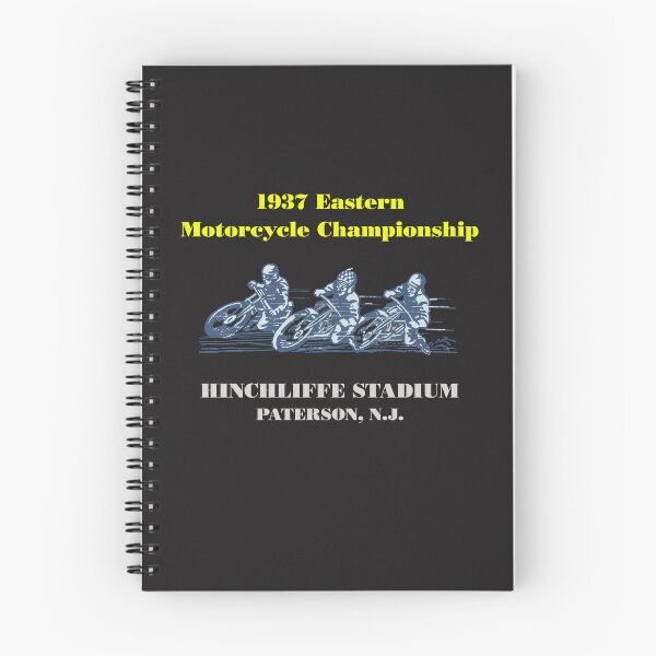 Item preview, Motorcycle Flat Track Racing, Paterson, NJ, 1937 designed and sold by Saddle Bums.