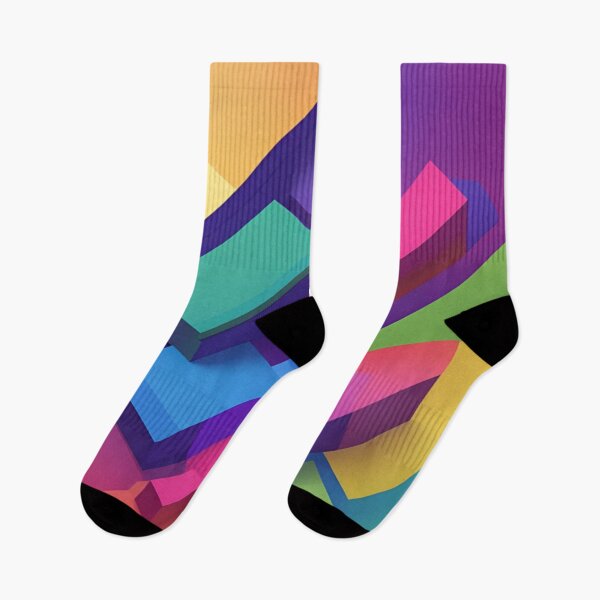 Item preview, Cubic Hues Abstract Design designed and sold by Graphitti Squad.
