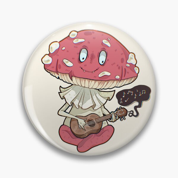 Item preview, Toothy mushroom designed and sold by dropinart_.