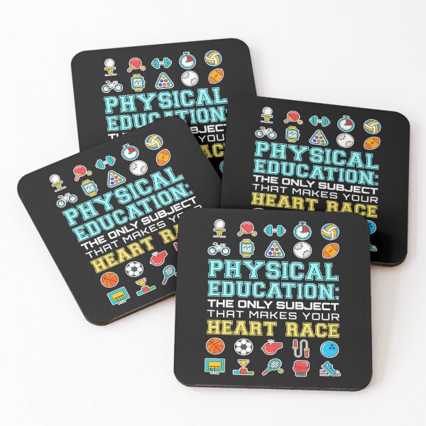 Item preview, Physical Education The Only Subject That Makes Your Heart Race PE Teacher  	 designed and sold by yqwetnps40.