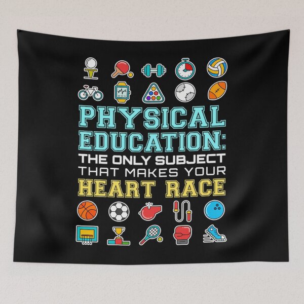 Item preview, Physical Education The Only Subject That Makes Your Heart Race PE Teacher  	 designed and sold by yqwetnps40.