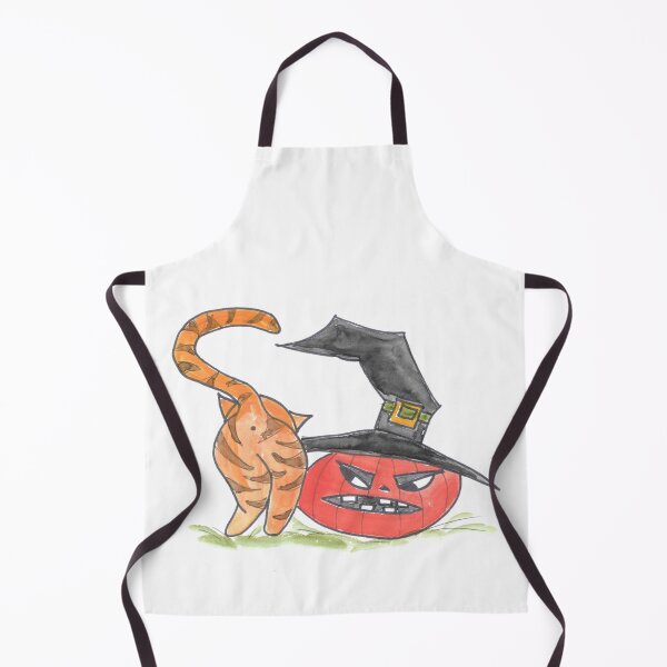 Item preview, Cat & Pumpkin, Katze mit Kürbis designed and sold by Anke‘s Bazaar.