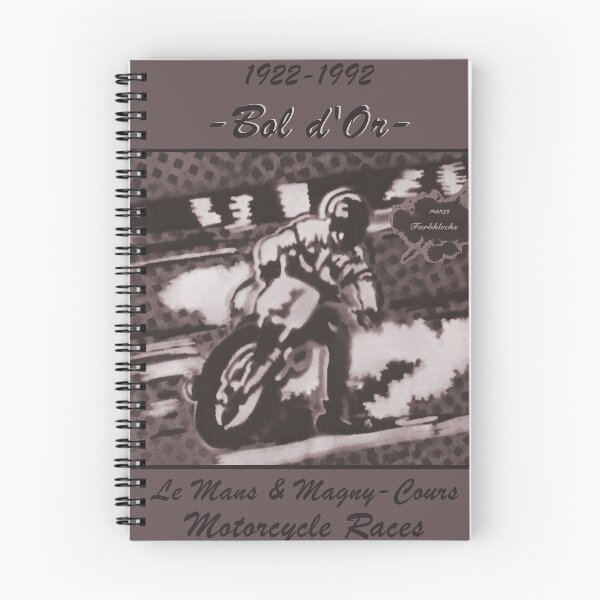 Item preview, A motorcycle racer leans into the curve. designed and sold by marysfarbklecks.