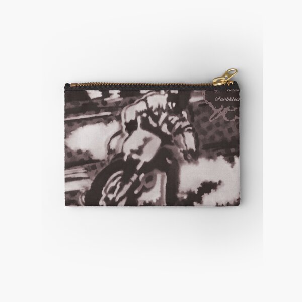 Item preview, A motorcycle racer leans into the curve. designed and sold by marysfarbklecks.