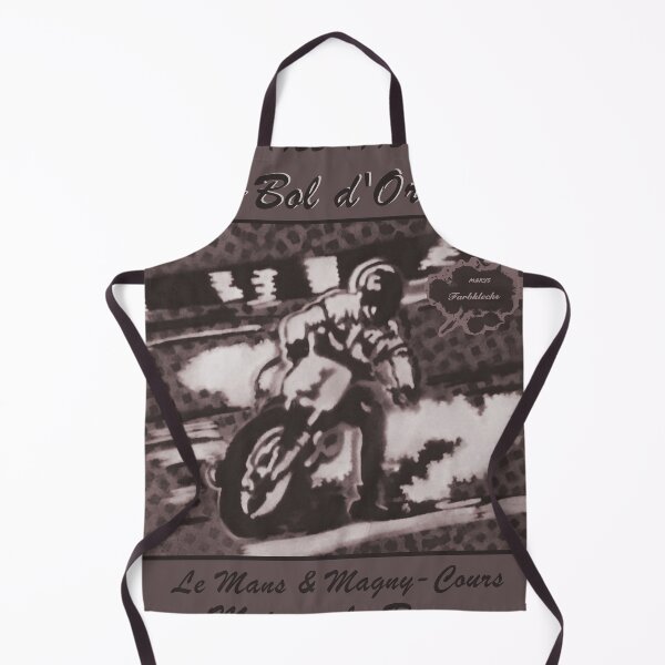 Item preview, A motorcycle racer leans into the curve. designed and sold by marysfarbklecks.