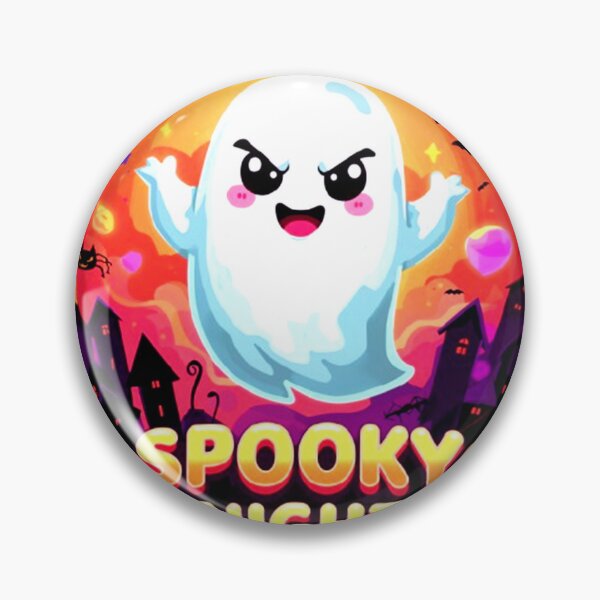 Item preview, Spooky Night Cute Ghost Halloween designed and sold by otaku.edwardj.