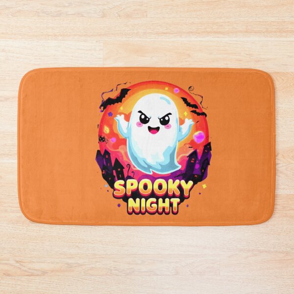 Item preview, Spooky Night Cute Ghost Halloween designed and sold by otaku.edwardj.