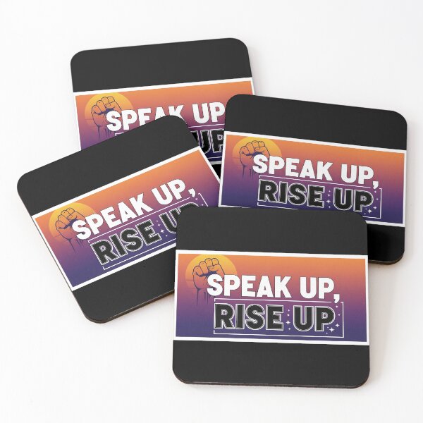 Item preview, Speak Up Rise Up Activist Social Justice designed and sold by Owcomm.