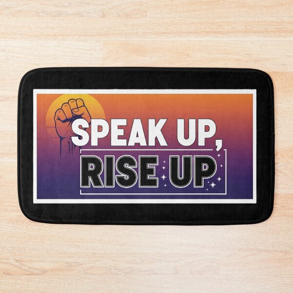 Item preview, Speak Up Rise Up Activist Social Justice designed and sold by Owcomm.