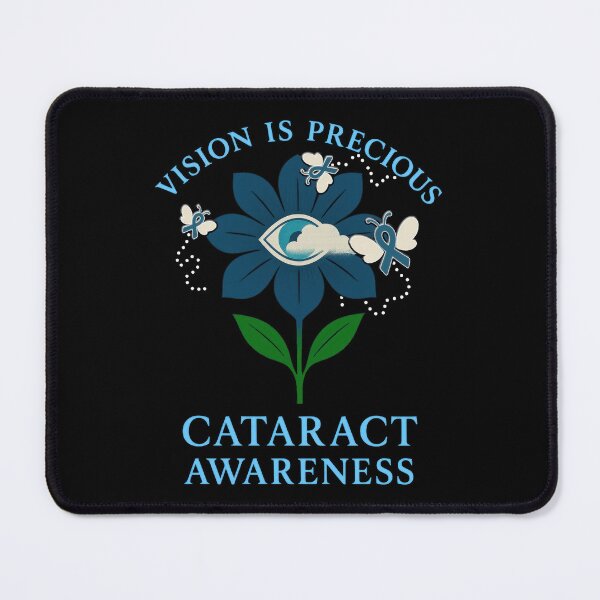 Item preview, Vision Is Precious – Cataract Awareness Flower designed and sold by Eyepatch-Jacks.