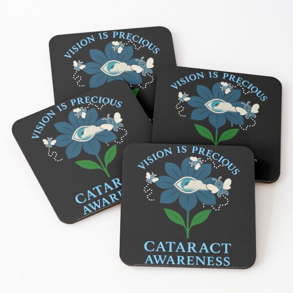 Item preview, Vision Is Precious – Cataract Awareness Flower designed and sold by Eyepatch-Jacks.
