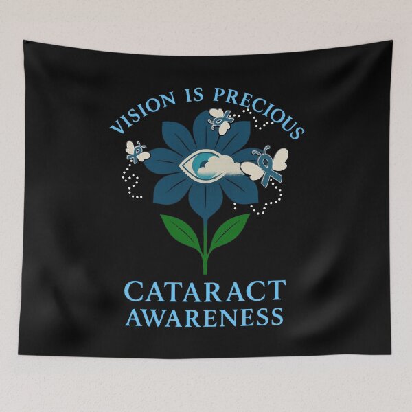Item preview, Vision Is Precious – Cataract Awareness Flower designed and sold by Eyepatch-Jacks.