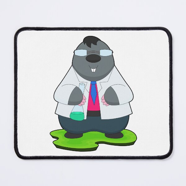 Item preview, Mole Scientist Test tube Laboratory designed and sold by Snabdesign84.