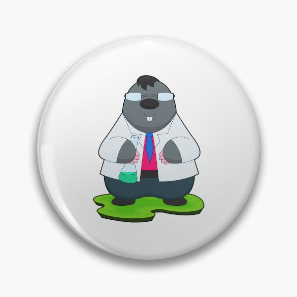 Item preview, Mole Scientist Test tube Laboratory designed and sold by Snabdesign84.