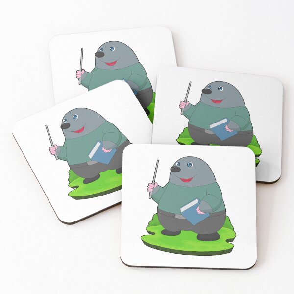 Item preview, Mole Teacher Book School designed and sold by Snabdesign84.