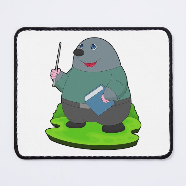 Item preview, Mole Teacher Book School designed and sold by Snabdesign84.
