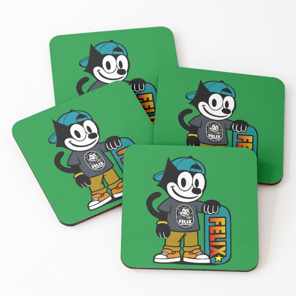 Item preview, Felix the Cat Decked Out Slate Grey designed and sold by VoglR.