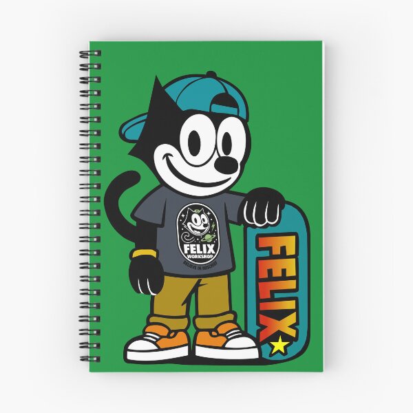 Item preview, Felix the Cat Decked Out Slate Grey designed and sold by VoglR.