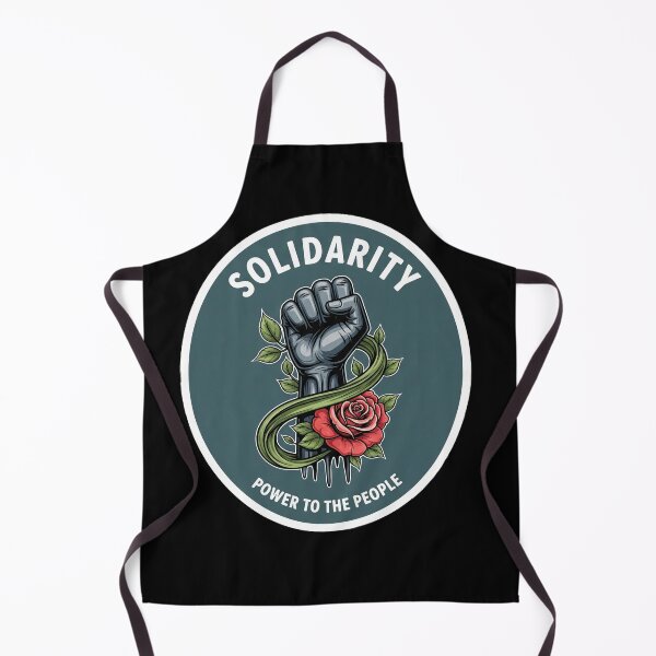 Item preview, Solidarity Power to the People Fist Rose designed and sold by Owcomm.