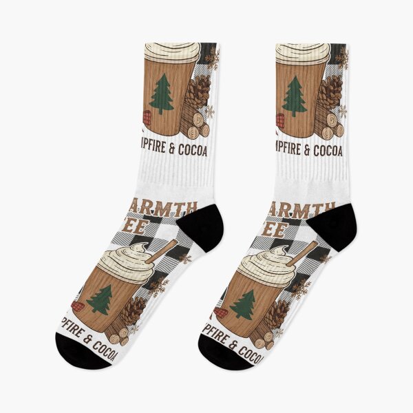 Item preview, CABIN WARMTH COFFEE SAERVED WITH CAMPFIRE AND COCOA - CHRISTMAS LATTE designed and sold by justyna-s28.