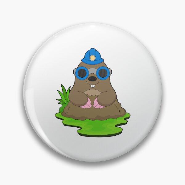 Item preview, Mole Miner Mining helmet Mining designed and sold by Snabdesign84.