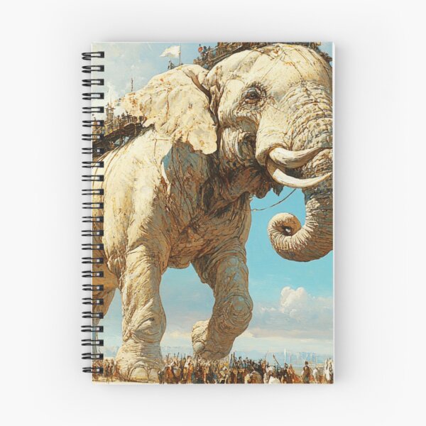 Item preview, Colossal War Elephant – Epic Fantasy Artwork designed and sold by mliotard.