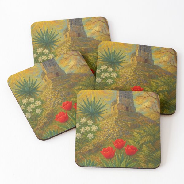 Item preview, Hidden Pyramid Temple designed and sold by DeborahDillehayArt.