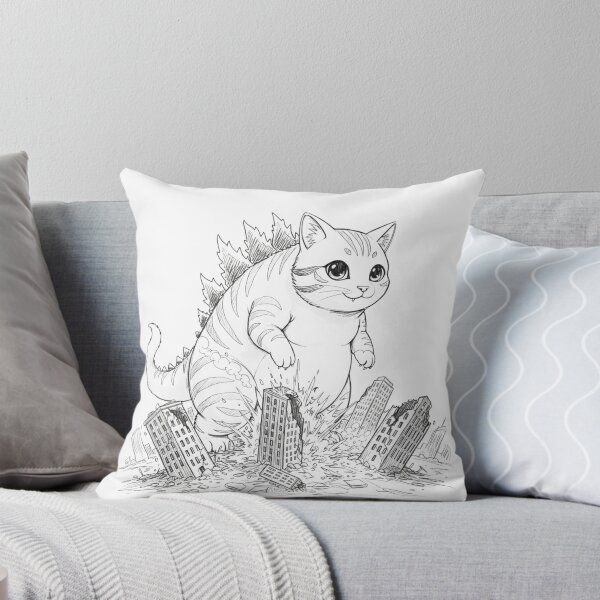 Item preview, Catzilla Destroyer designed and sold by PlengPoomofArts.