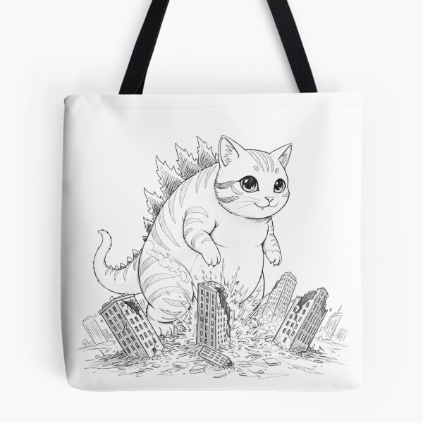 Item preview, Catzilla Destroyer designed and sold by PlengPoomofArts.