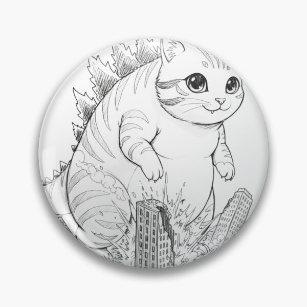 Item preview, Catzilla Destroyer designed and sold by PlengPoomofArts.