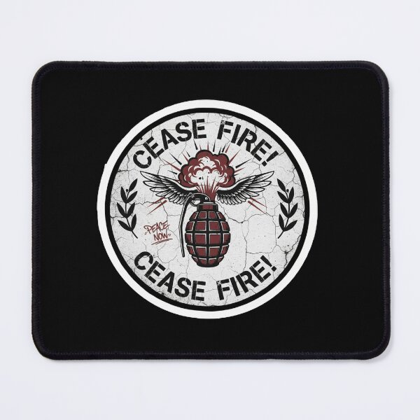 Item preview, Cease Fire Peace Now designed and sold by Owcomm.