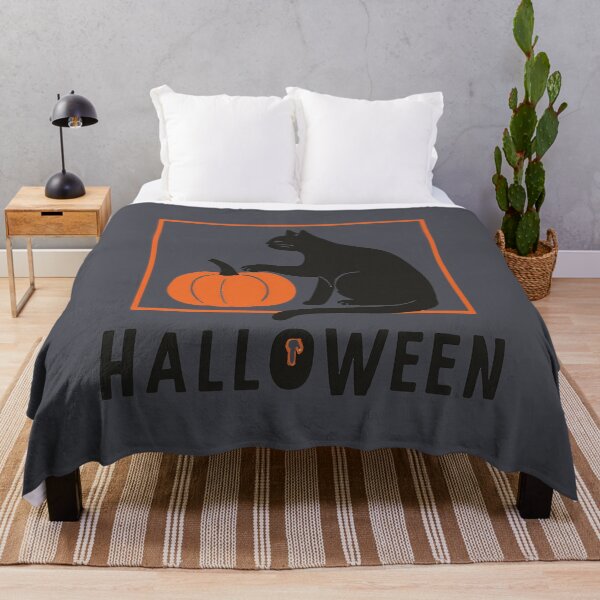 Item preview, Halloween with Cat designed and sold by CoputerEasel.