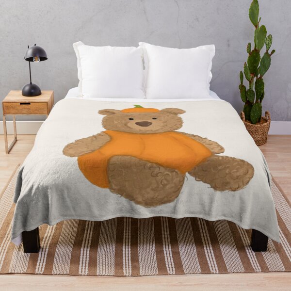 Item preview, Bear In Pumpkin Costume designed and sold by moonna designs.