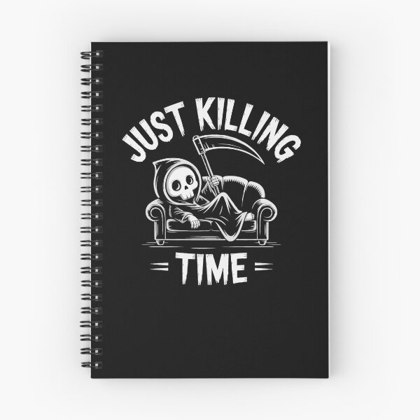 Item preview, Just Killing Time Grim Reaper Funny Halloween Design designed and sold by Altered Pixels.